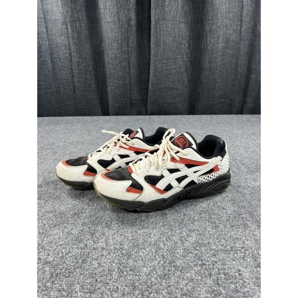 ASICS GEL Diablo Shoes Mens 11 White Black Red Leather Running Sneakers 1191A199 - Picture 13 of 13